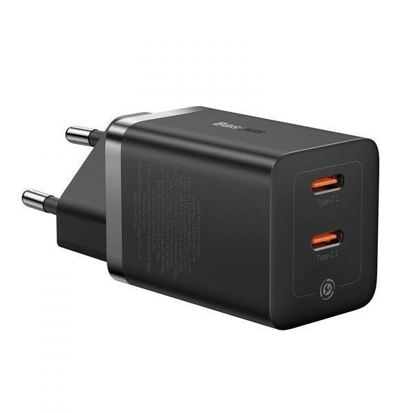 Зарядний Пристрій Baseus GaN5 Pro 40W C+C 40W (CCGP180101) Black 280909 фото