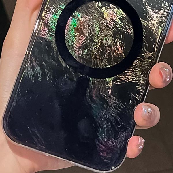 Чохол TPU Shiny Mountain (MagFit) для Apple iPhone 16e (6.1") Black 357057 фото