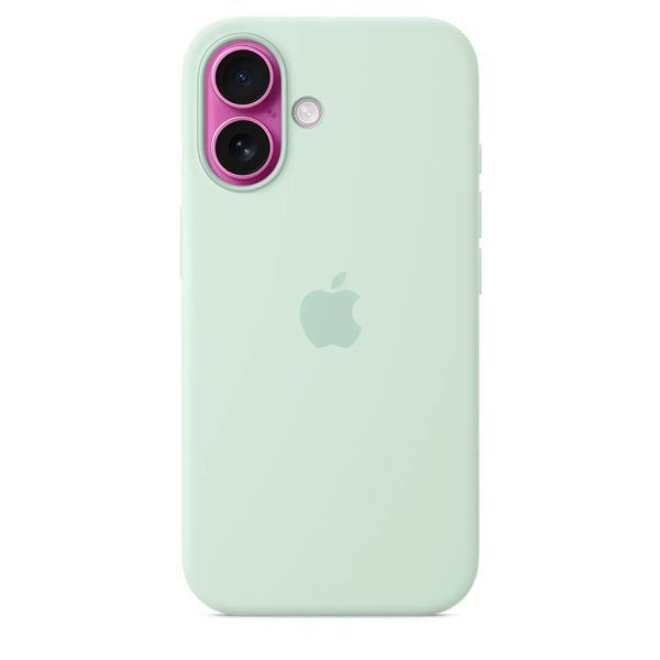 Чохол-накладка Apple iPhone 16 Silicone Case with MagSafe - Aquamarine (MDGP4) 378182 фото