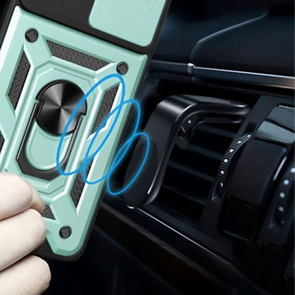 Чохол Ummi Camshield Serge Ring для Xiaomi Redmi Note 10 Pro / 10 Pro Max Зелений 390768 фото