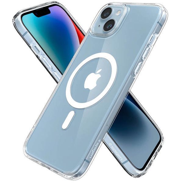 Чохол SGP Ultra Hybrid (MagFit) для Apple iPhone 14 Plus (6.7") Прозорий 268035 фото