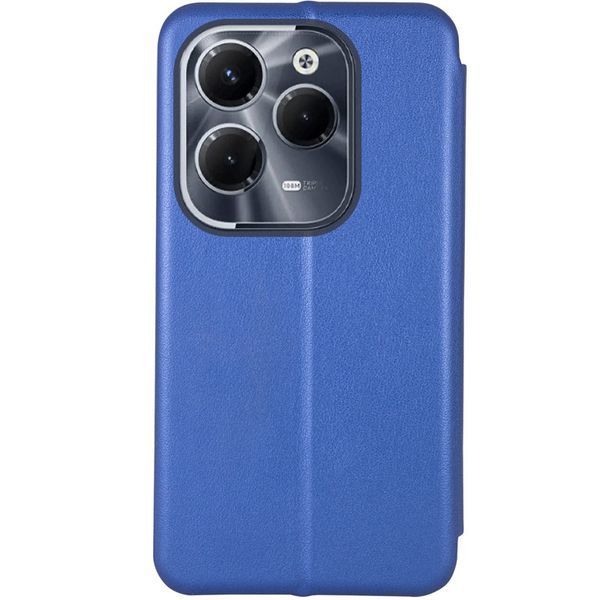 Шкіряний чохол-книжка Classy для Infinix Hot 40 / 40 Pro / Tecno Spark 20 Pro Синій 377799 фото