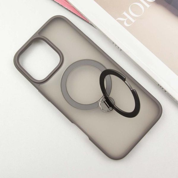 Чохол Ummi Colorful with MagSafe HQ Ring для Apple iPhone 16 Pro (6.3") Grey 402109 фото