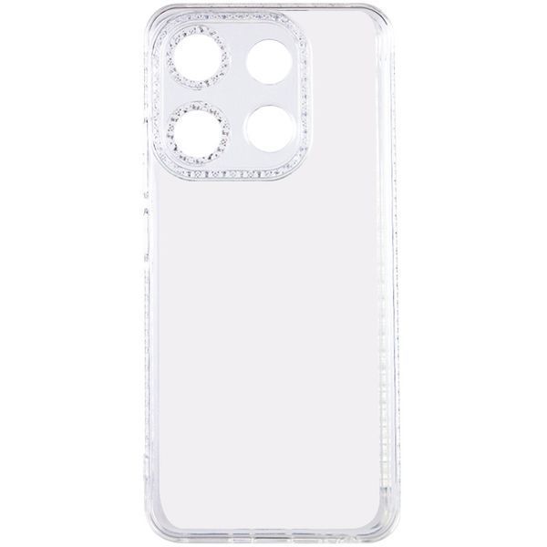 Чохол TPU Starfall Clear для Tecno Pop 7 Прозорий 270473 фото