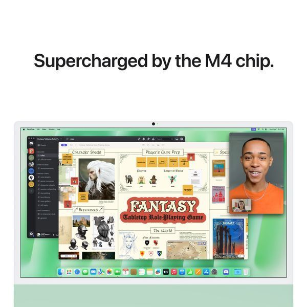 Моноблок Apple iMac 24 8CPU/10GPU/24GB/2TB Green Z19H0001Y (M3) 317347 фото
