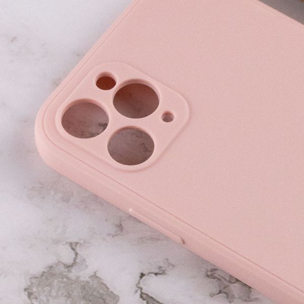 Силіконовий чохол Candy Full Camera для Apple iPhone 11 Pro Max (6.5") Рожевий / Pink Sand 205929 фото