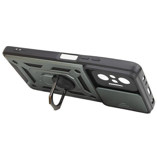 Чохол Ummi Camshield Serge Ring для Xiaomi Redmi Note 10 Pro / 10 Pro Max Зелений 390768 фото