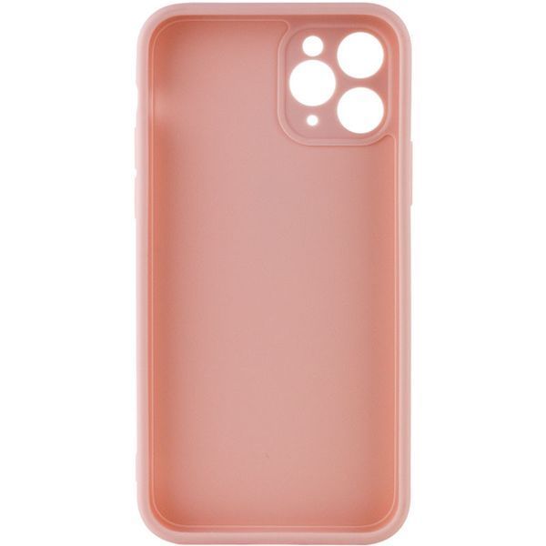 Силіконовий чохол Candy Full Camera для Apple iPhone 11 Pro Max (6.5") Рожевий / Pink Sand 205929 фото