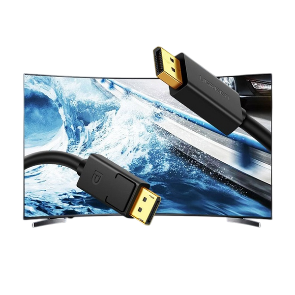 Кабель UGREEN DP102 DP Male To Male Cable 1.5m Black (10245) 278866 фото