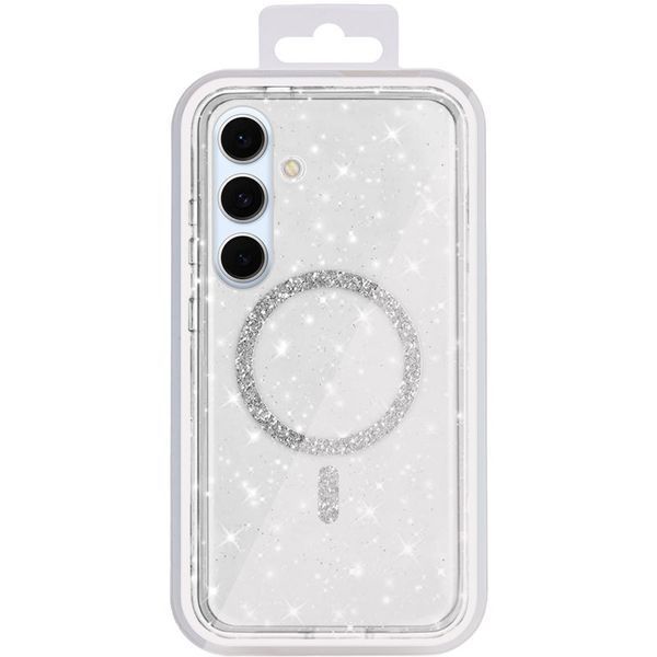 Чохол TPU Eclipse Sparkle (MagFit) для Samsung Galaxy S25+ Transparent 346398 фото