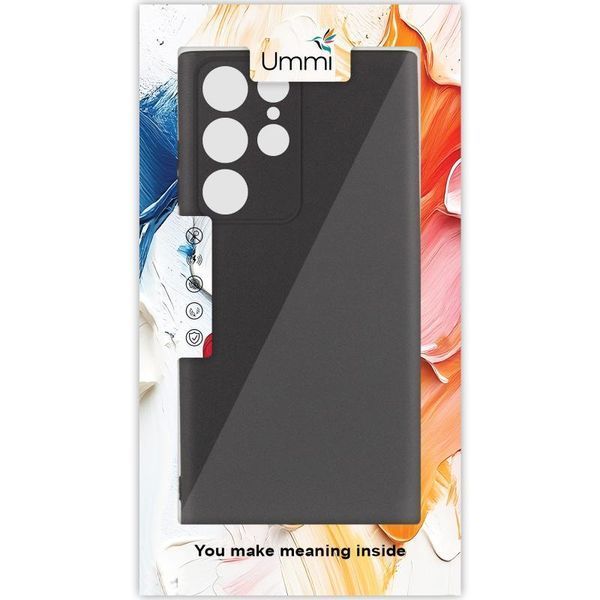 Чохол Silicone Cover Ummi Lakshmi Full Camera (AA) для Samsung Galaxy S23 Ultra Чорний / Black 405332 фото