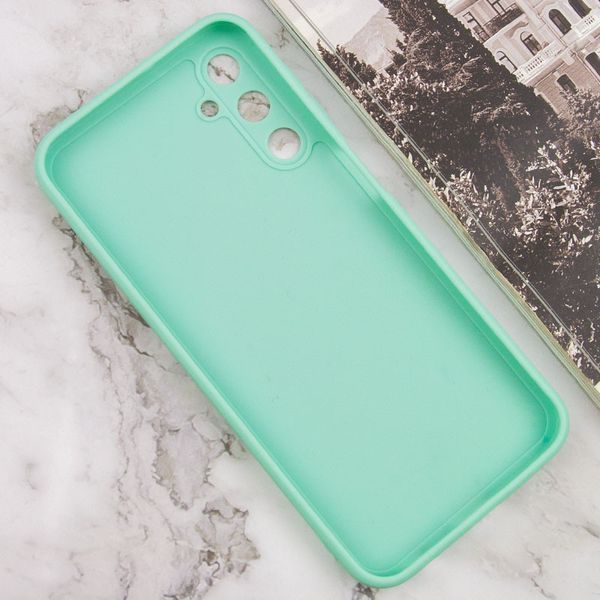 Силіконовий чохол Candy Full Camera для Samsung Galaxy A24 4G Зелений / Menthol 273754 фото