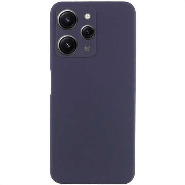 Чохол Silicone Cover Lakshmi Full Camera (AAA) для Xiaomi Redmi 12 Темно-синій / Midnight blue 277041 фото