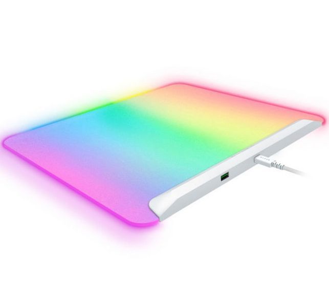 Ігрова поверхня Razer Firefly V2 Pro, М (360х278х4.6мм), RGB, білий (RZ02-04920200-R3M1) 374851 фото