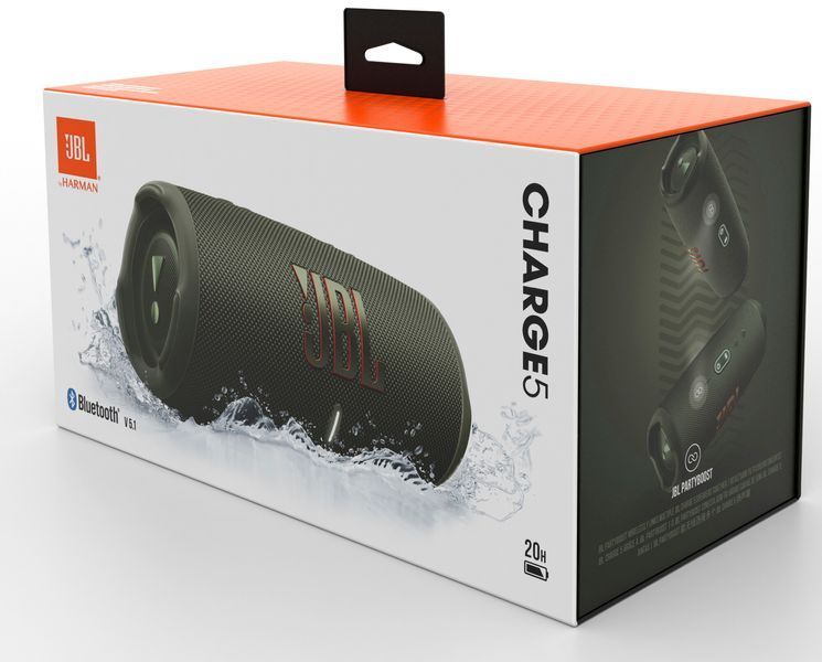 Портативна акустика JBL CHARGE 5 (JBLCHARGE5GRN) Green 191588 фото