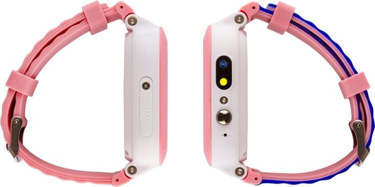Дитячий смарт-годинник AmiGo GO004 Splashproof Camera+LED Pink 187334 фото