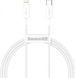 Кабель Baseus Superior Series Type-C/Lightning 20W (CATLYS-A02) White 1m 214757 фото 1