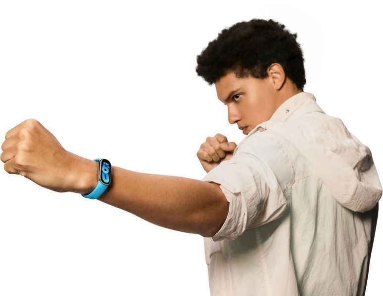 Ремінець Xiaomi Smart Band 8/9 Strap Aqua Blue (блакитний) 329224 фото