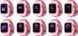 Дитячий смарт-годинник AmiGo GO004 Splashproof Camera+LED Pink 187334 фото 9