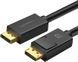 Кабель UGREEN DP102 DP Male To Male Cable 1.5m Black (10245) 278866 фото 1