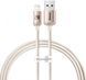 Кабель Baseus Crystal Shine Series Fast Charging Data USB кабель USB To IP 2.4A 1.2m (CAJY001104) Pink 260563 фото 1