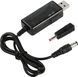 Кабель живлення Wi-Fi роутера USB to DC 5.5x2.1 + 3.5x1.35 підвищує напругу 5V to 9V/12V 312765 фото 3