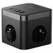 Зарядний Пристрій Baseus PowerCombo Cube Power Strip 30W (3xAC+2xUSB+2xType-C) 1.5m (E00066400117-00) Black 326280 фото 3