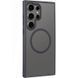 TPU+PC чохол Metal Buttons with MagSafe Colorful для Samsung Galaxy S25 Ultra Чорний / Black 348221 фото 1