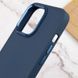 TPU чохол Bonbon Metal Style для Apple iPhone 14 Pro (6.1") Синій / Denim Blue 257173 фото 5