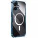 TPU чохол Nillkin Nature Pro Magnetic для Apple iPhone 16 (6.1") Синій (прозорий) 326098 фото 1