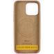 Чохол Silicone Case (AA) Logo with MagSafe для Apple iPhone 17 (6.3") Бежевий / Desert Gold 392989 фото 3