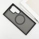 TPU+PC чохол Metal Buttons with MagSafe Colorful для Samsung Galaxy S25 Ultra Чорний / Black 348221 фото 3