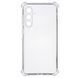 TPU чохол GETMAN Ease logo посилені кути Full Camera для Samsung Galaxy S24 FE Безбарвний (прозорий) 322407 фото 3