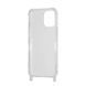 Чохол WAVE Clear Case with Strap iPhone Xr pink sand 334032 фото 2