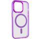 Чохол TPU Iris with MagSafe для Apple iPhone 14 Pro (6.1") Фіолетовий 272163 фото 2