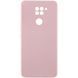 Чохол Silicone Cover Lakshmi Full Camera (AAA) для Xiaomi Redmi Note 9 / Redmi 10X Рожевий / Pink Sand 283046 фото 1