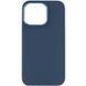 TPU чохол Bonbon Metal Style для Apple iPhone 14 Pro (6.1") Синій / Denim Blue 257173 фото 2