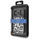Чохол Kajsa Leopard Pattern with Magnetic Ring iPhone 17 Pro black 400130 фото 2