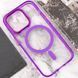 Чохол TPU Iris with MagSafe для Apple iPhone 14 Pro (6.1") Фіолетовий 272163 фото 5