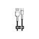 Кабель Baseus Cafule Metal Data Type-C 66W (0.25m) (CAKF000001) Black 271346 фото 1