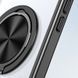 TPU+PC чохол Metal Ring with MagSafe для Apple iPhone 14 Pro Max (6.7") Чорний 322680 фото 3
