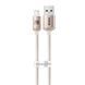 Кабель Baseus Crystal Shine Series Fast Charging Data USB кабель USB To IP 2.4A 1.2m (CAJY001104) Pink 260563 фото 8