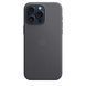 Чохол-накладка Apple iPhone 15 Pro Max FineWoven Case with MagSafe - Black (MT4V3) 277225 фото 3