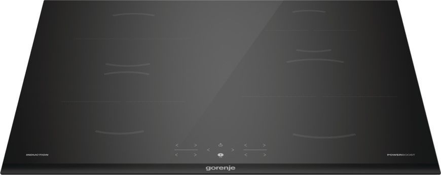 Варильна поверхня Gorenje індукційна, 60см, PowerBoost, TouchControl, чорний (GI6401BC) 367109 фото