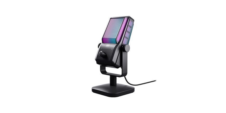 Мікрофон геймінговий CHERRY XTRFY NGALE R, Cardioid, USB-A, 2м, RGB, чорний (CX-NGALE-R-RGB-BLACK) 376047 фото