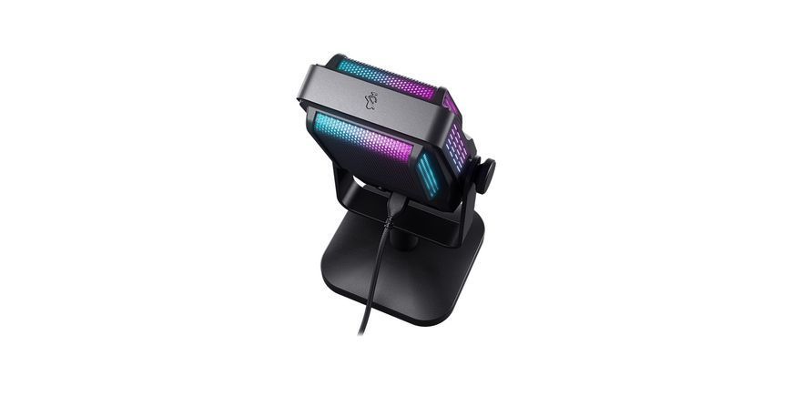 Мікрофон геймінговий CHERRY XTRFY NGALE R, Cardioid, USB-A, 2м, RGB, чорний (CX-NGALE-R-RGB-BLACK) 376047 фото