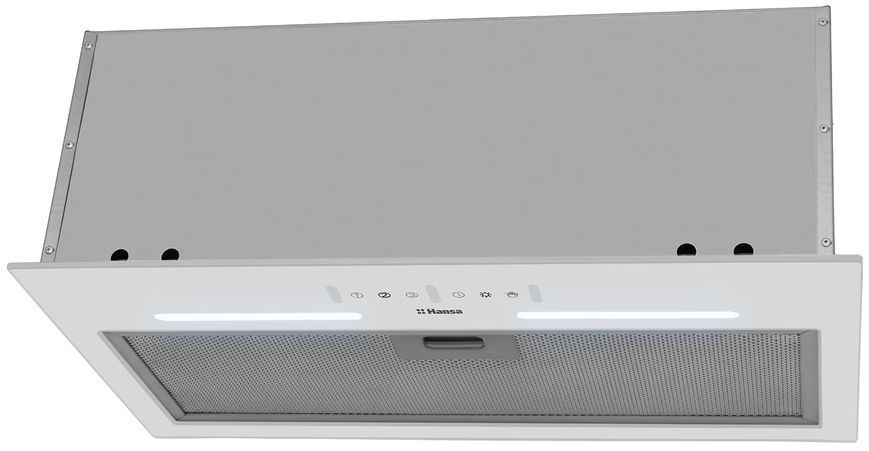 Витяжка Hansa вбудована, 55см, 790м3ч, білий (OMP6553WGH) 375028 фото
