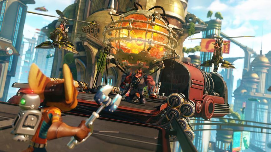 Гра консольна PS4 Ratchet & Clank (PlayStation Hits), BD диск (9700999) 367200 фото