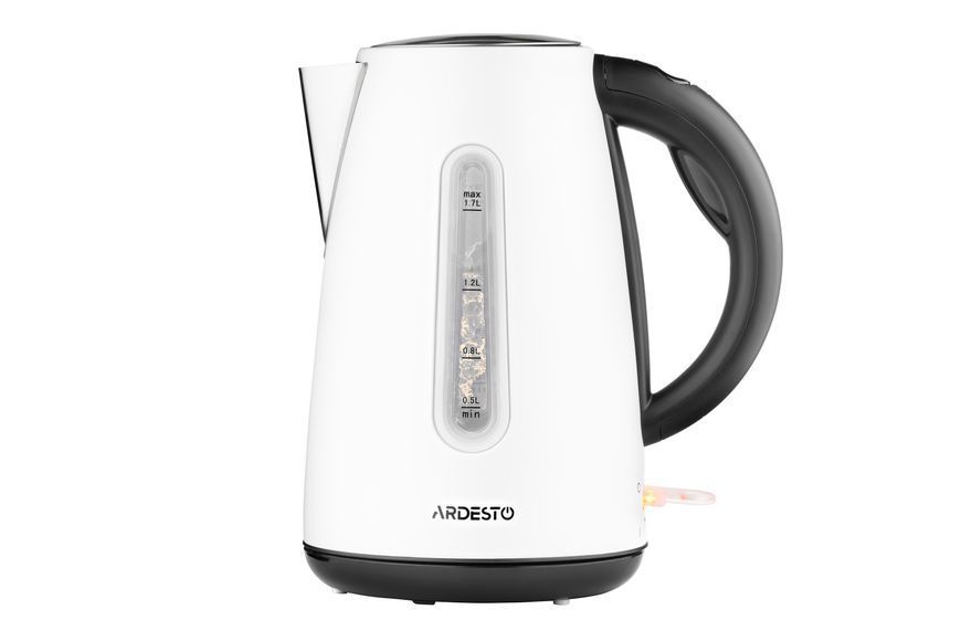 Електрочайник Ardesto 1.7л, Strix, метал, білий (EKL-F300W) 366697 фото
