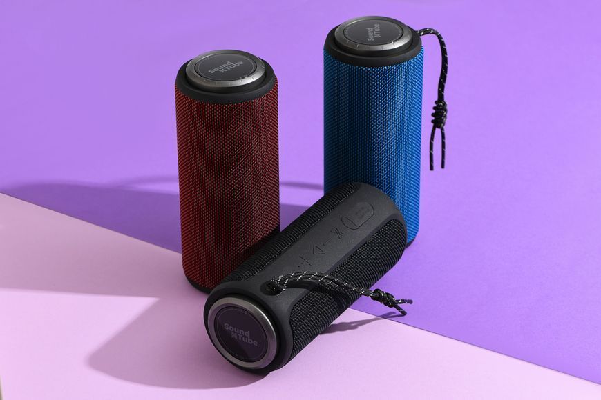 Акустична система 2E SoundXTube TWS, MP3, Wireless, Waterproof Red (2E-BSSXTWRD) 372796 фото